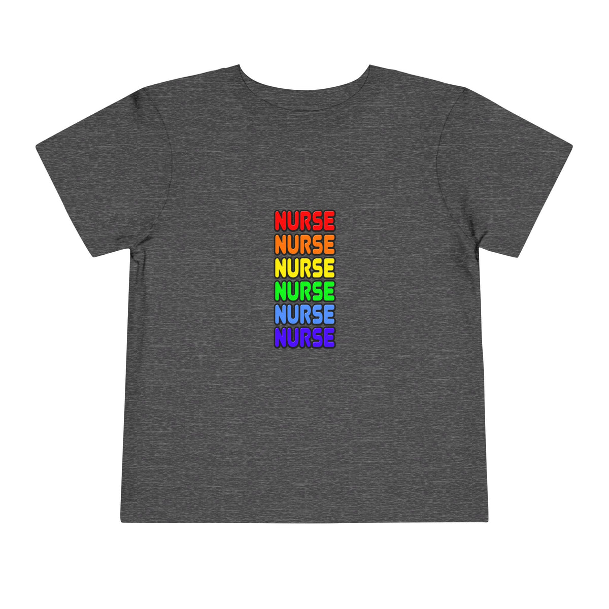 Rainbow Nurse - Toddler Short Sleeve Tee