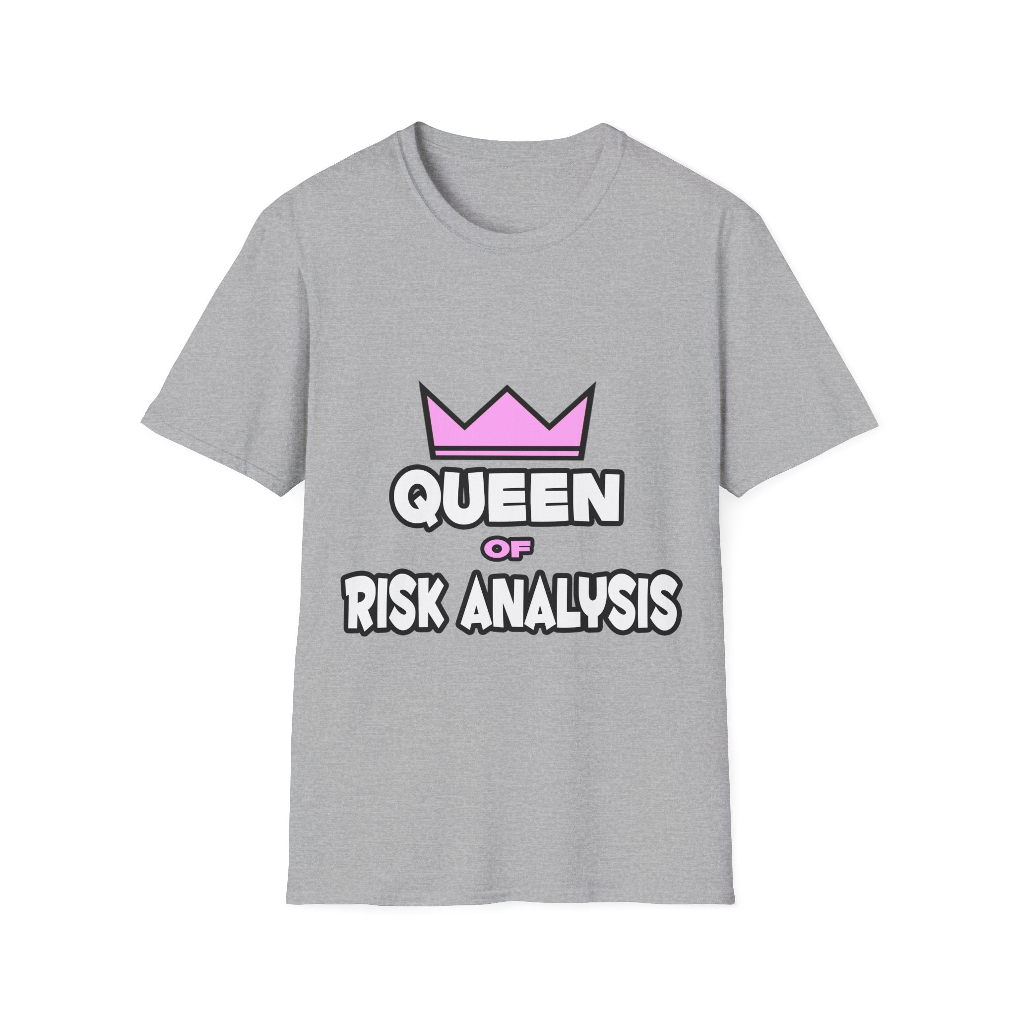 Queen of Risk Analysis - Unisex Softstyle T-Shirt