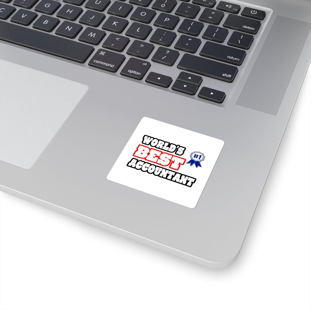 World's Best Accountant - Square Stickers