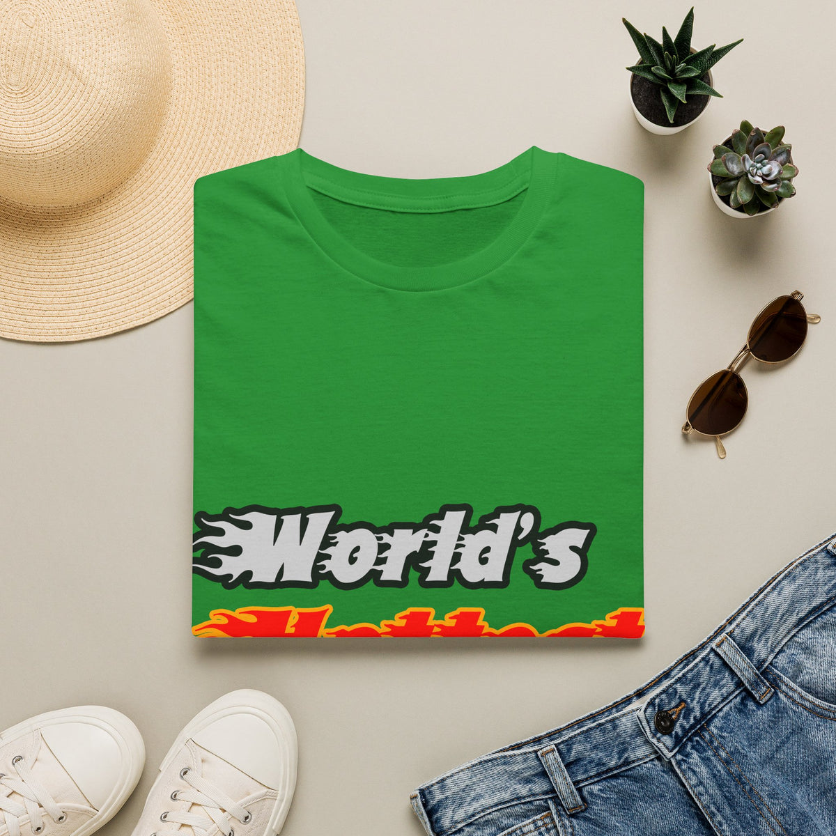 World's Hottest Teacher - Unisex Softstyle T-Shirt