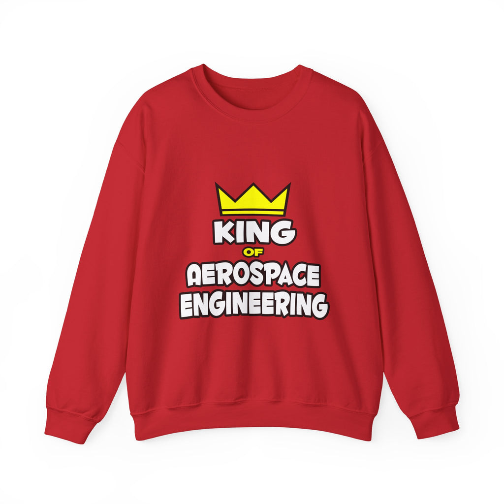 King of Aerospace Engineering - Unisex Heavy Blend™ Crewneck Sweatshirt