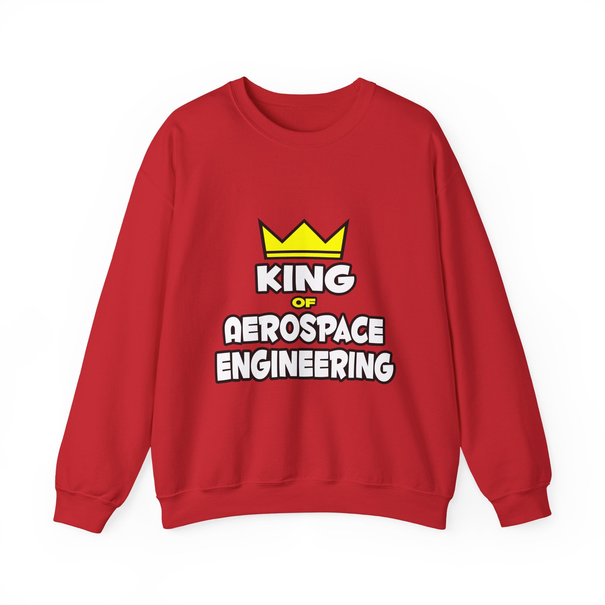 King of Aerospace Engineering - Unisex Heavy Blend™ Crewneck Sweatshirt