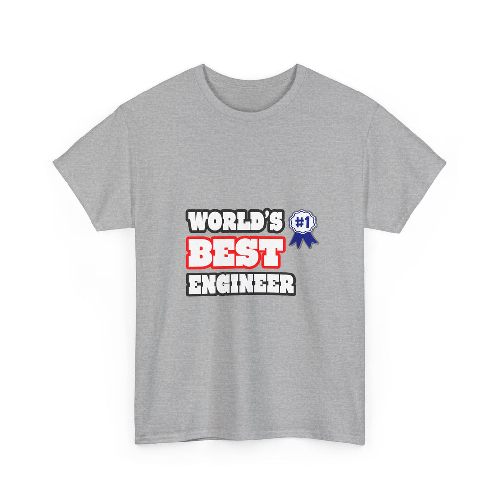 World's Best Engineer - Unisex Heavy Cotton Tee