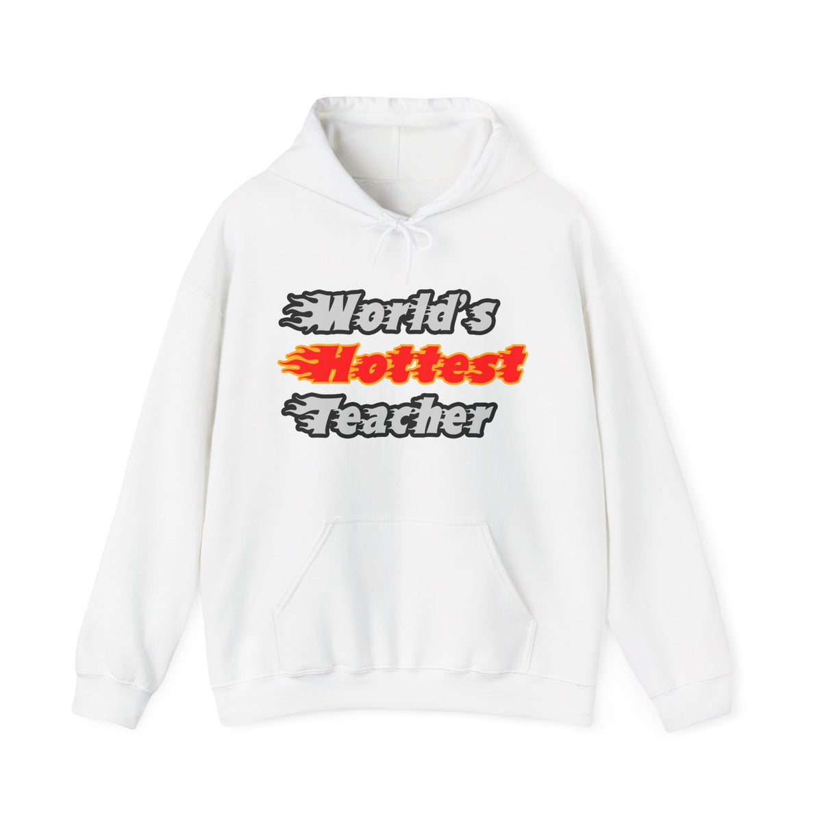 World's Hottest Teacher - Unisex Heavy Blend™ Hooded Sweatshirt