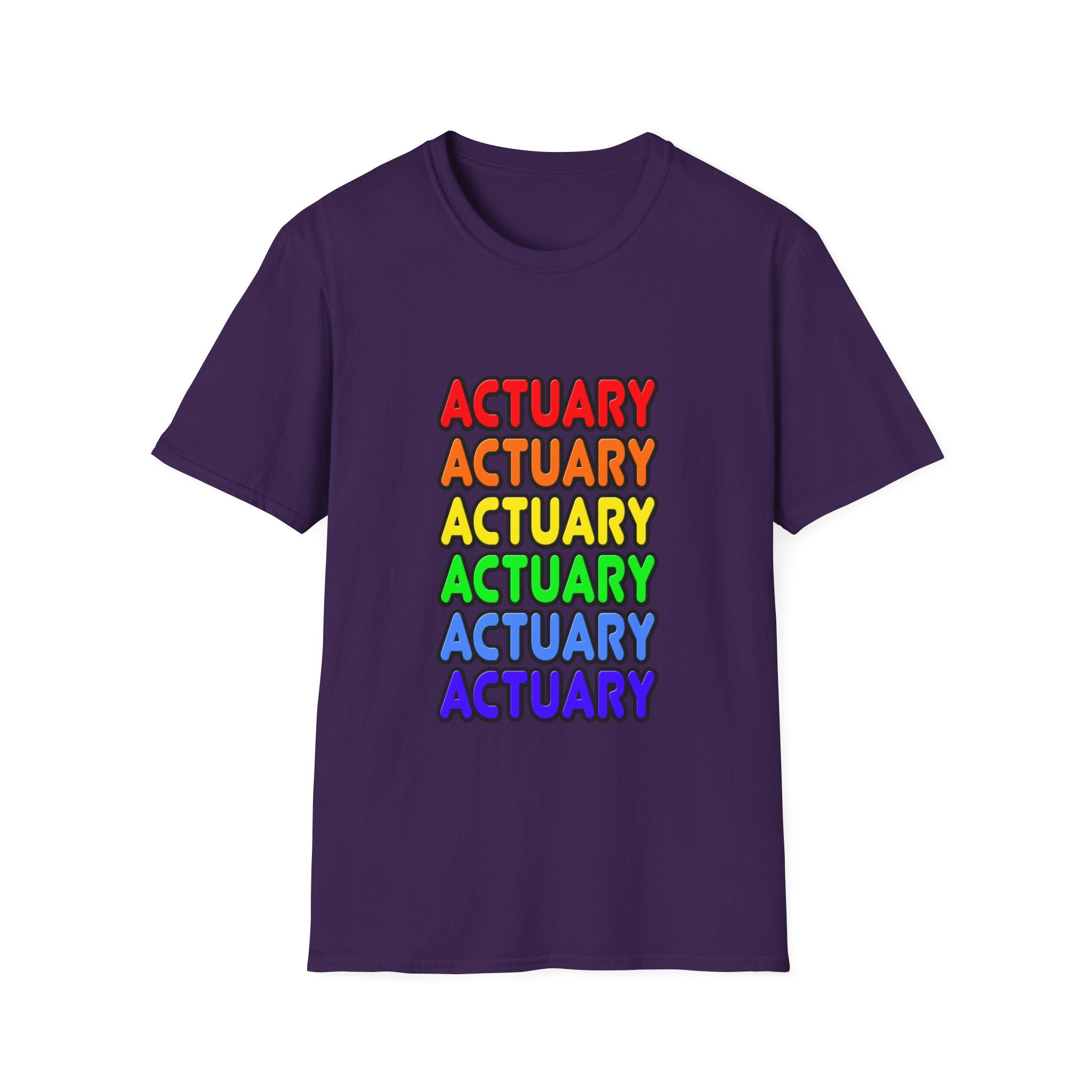 Rainbow Actuary - Unisex Softstyle T-Shirt
