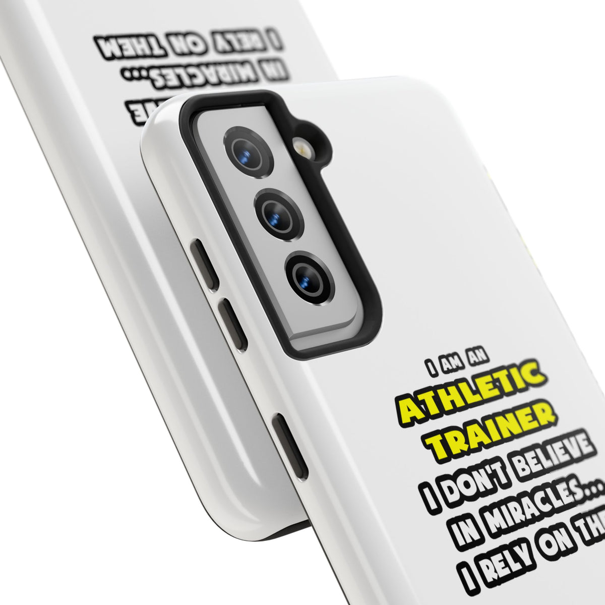Miracles and Athletic Trainers ... Funny - Tough Phone Cases