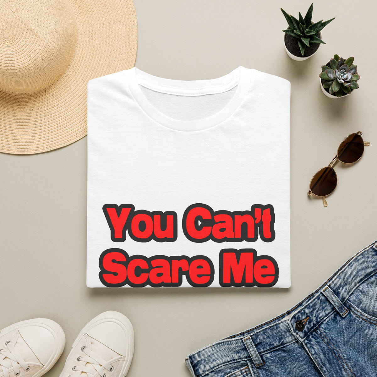 You Can't Scare Me...Nurse - Unisex Softstyle T-Shirt