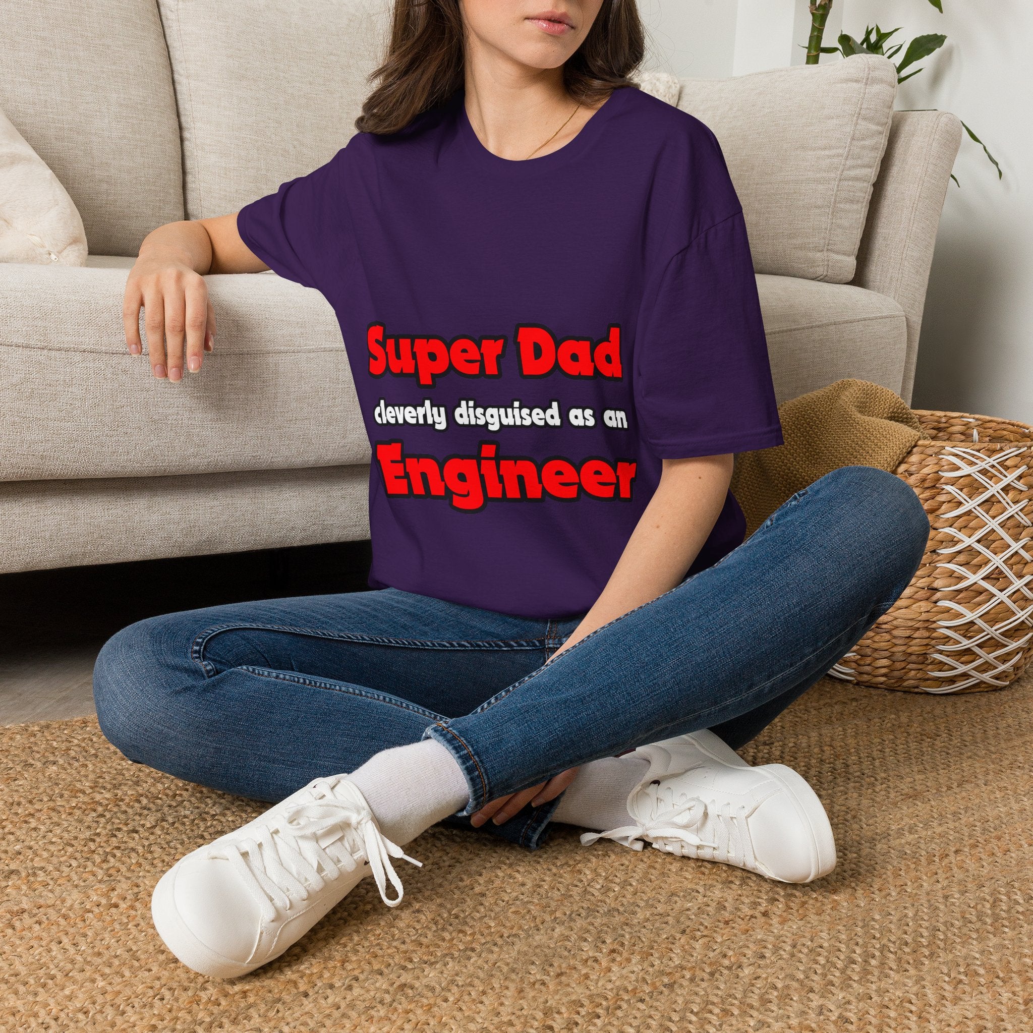 Super Dad ... Engineer - Unisex Softstyle T-Shirt