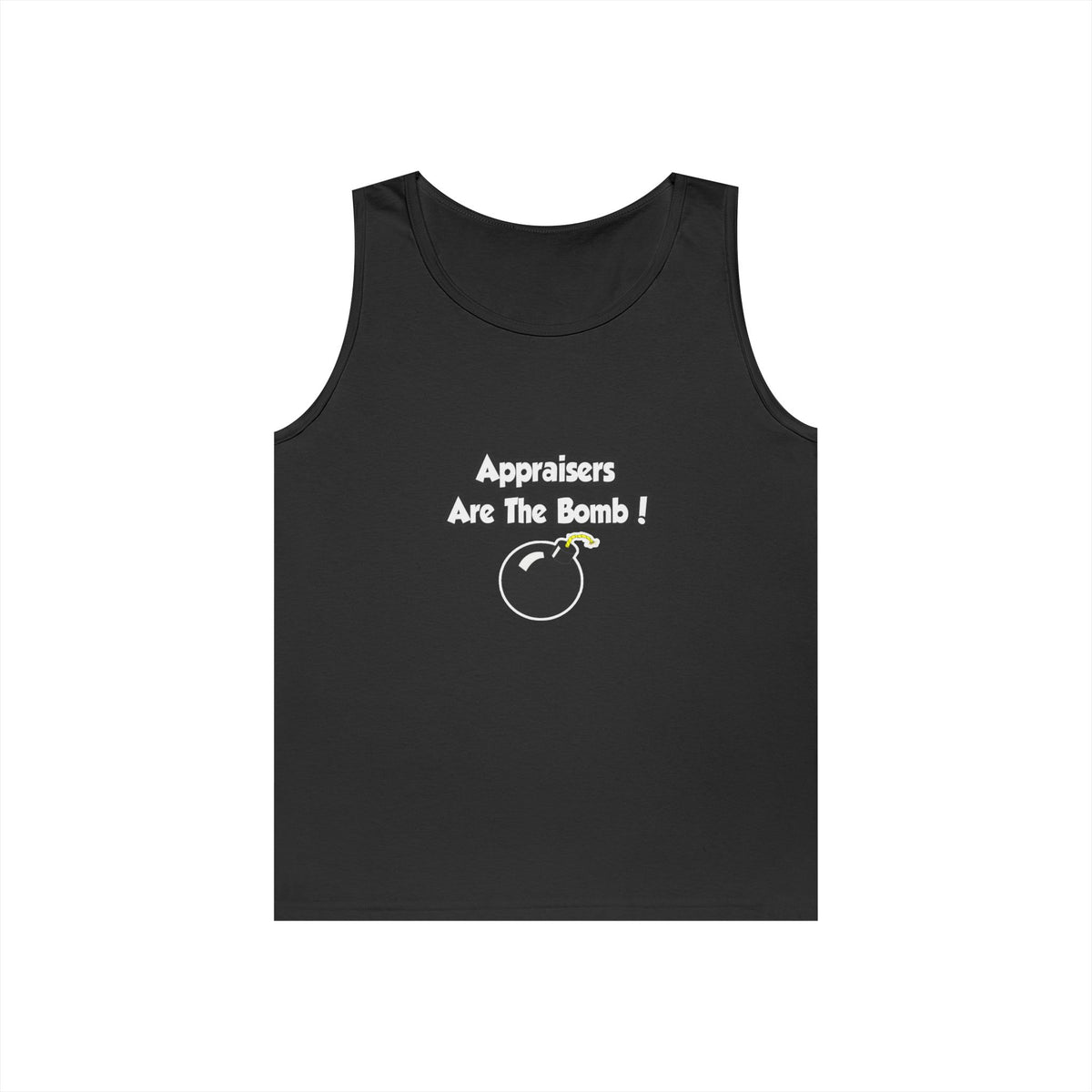 Appraisers Are The Bomb! - Unisex Heavy Cotton Tank Top