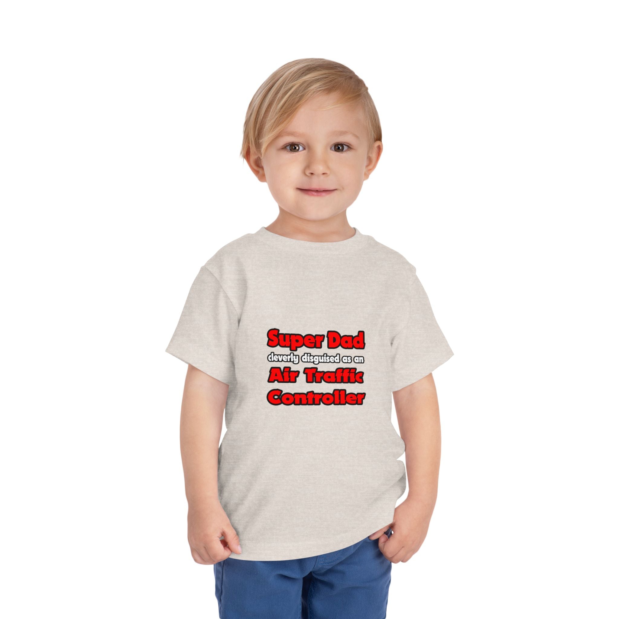 Super Dad ... Air Traffic Controller - Toddler Short Sleeve Tee