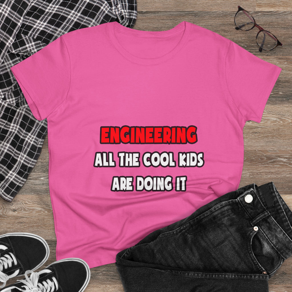 Funny Engineer Shirts and Gifts - Women's Midweight Cotton Tee