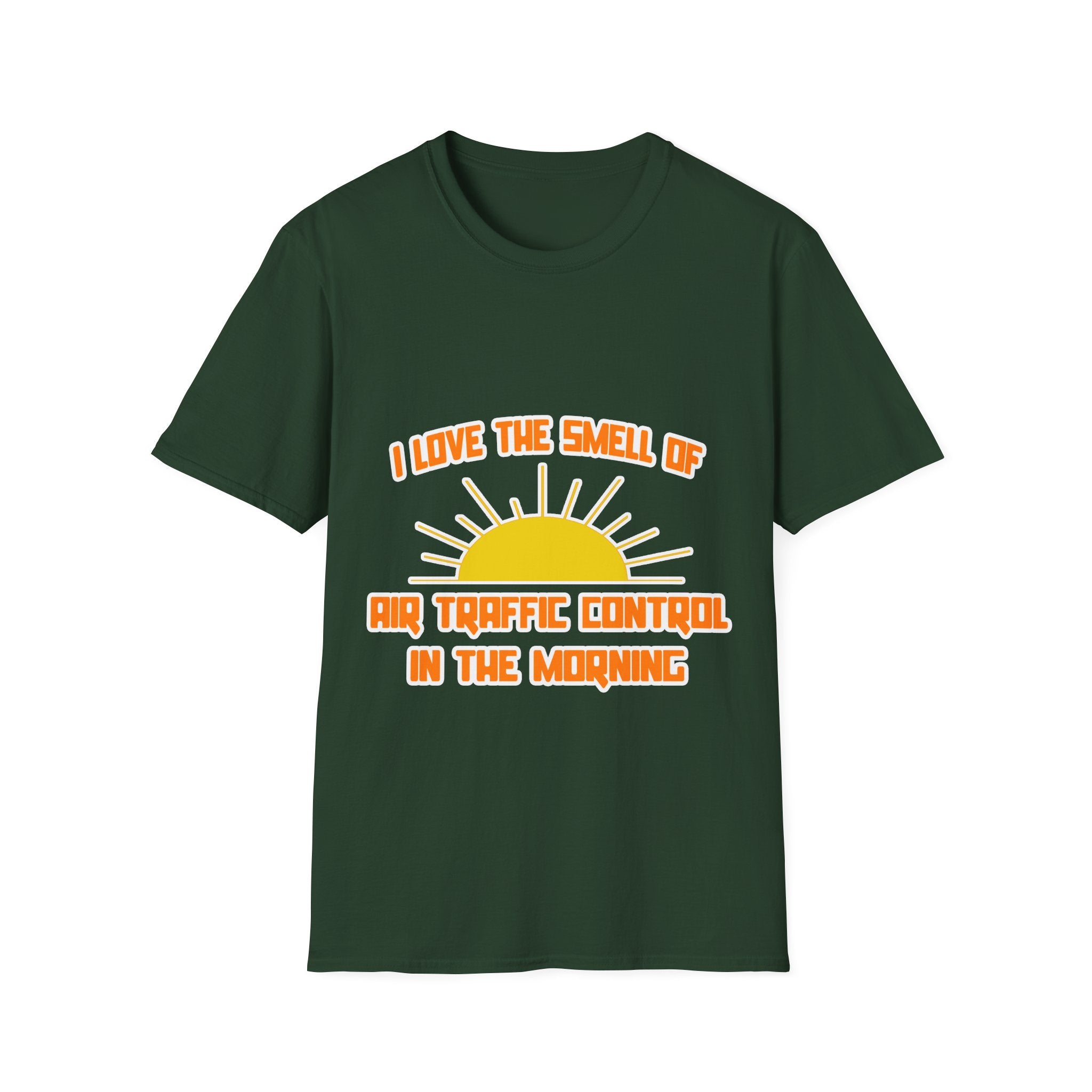 Smell of Air Traffic Control in the Morning - Unisex Softstyle T-Shirt