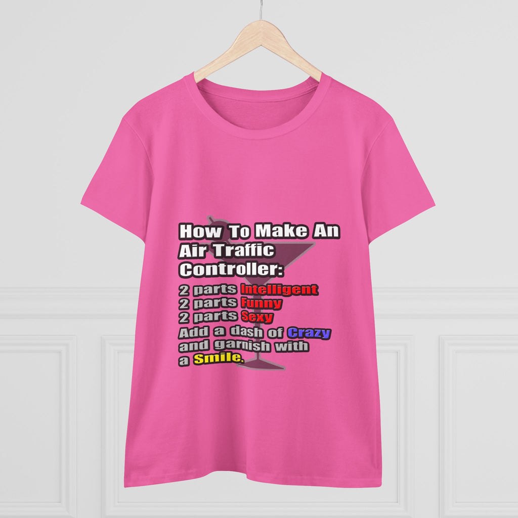 How To Make an Air Traffic Controller - Women's Midweight Cotton Tee