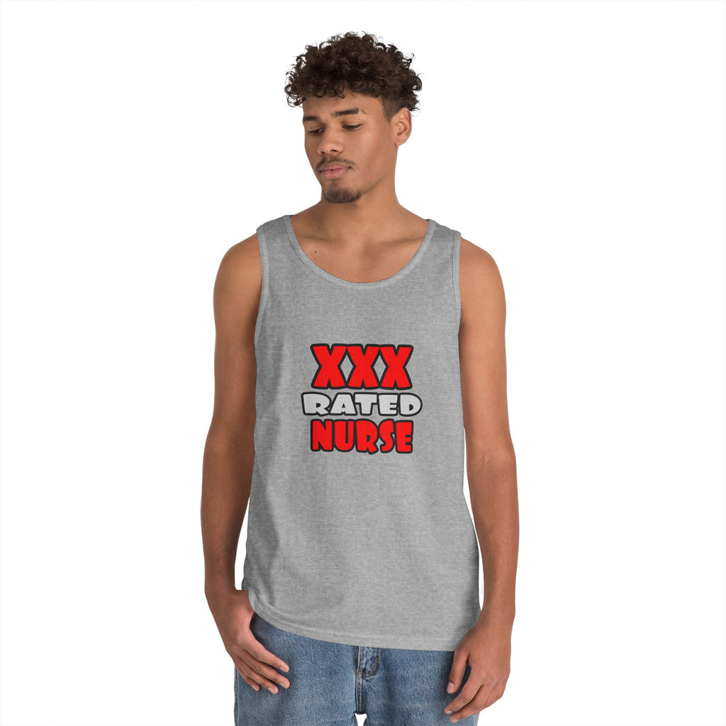 XXX Rated Nurse - Unisex Heavy Cotton Tank Top