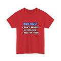 Miracles and Biologists - Unisex Heavy Cotton Tee