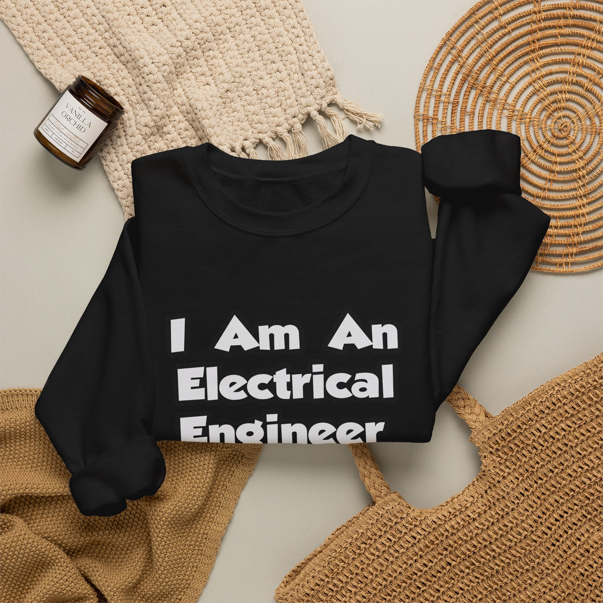 I Am An Electrical Engineer, Therefore I Drink - Unisex Heavy Blend™ Crewneck Sweatshirt