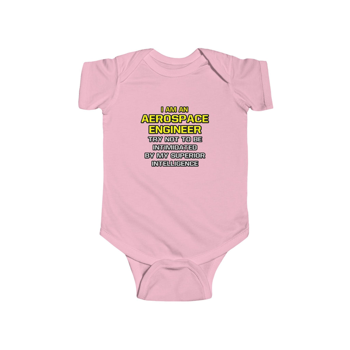 Aerospace Engineer...Superior Intelligence - Infant Fine Jersey Bodysuit