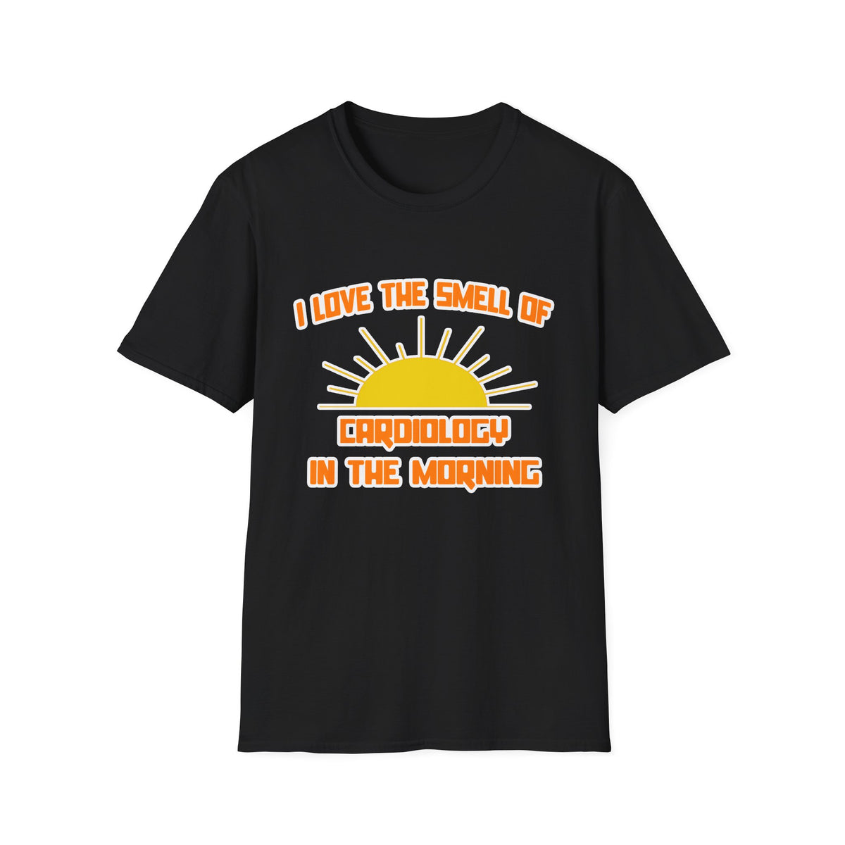 Smell of Cardiology in the Morning - Unisex Softstyle T-Shirt