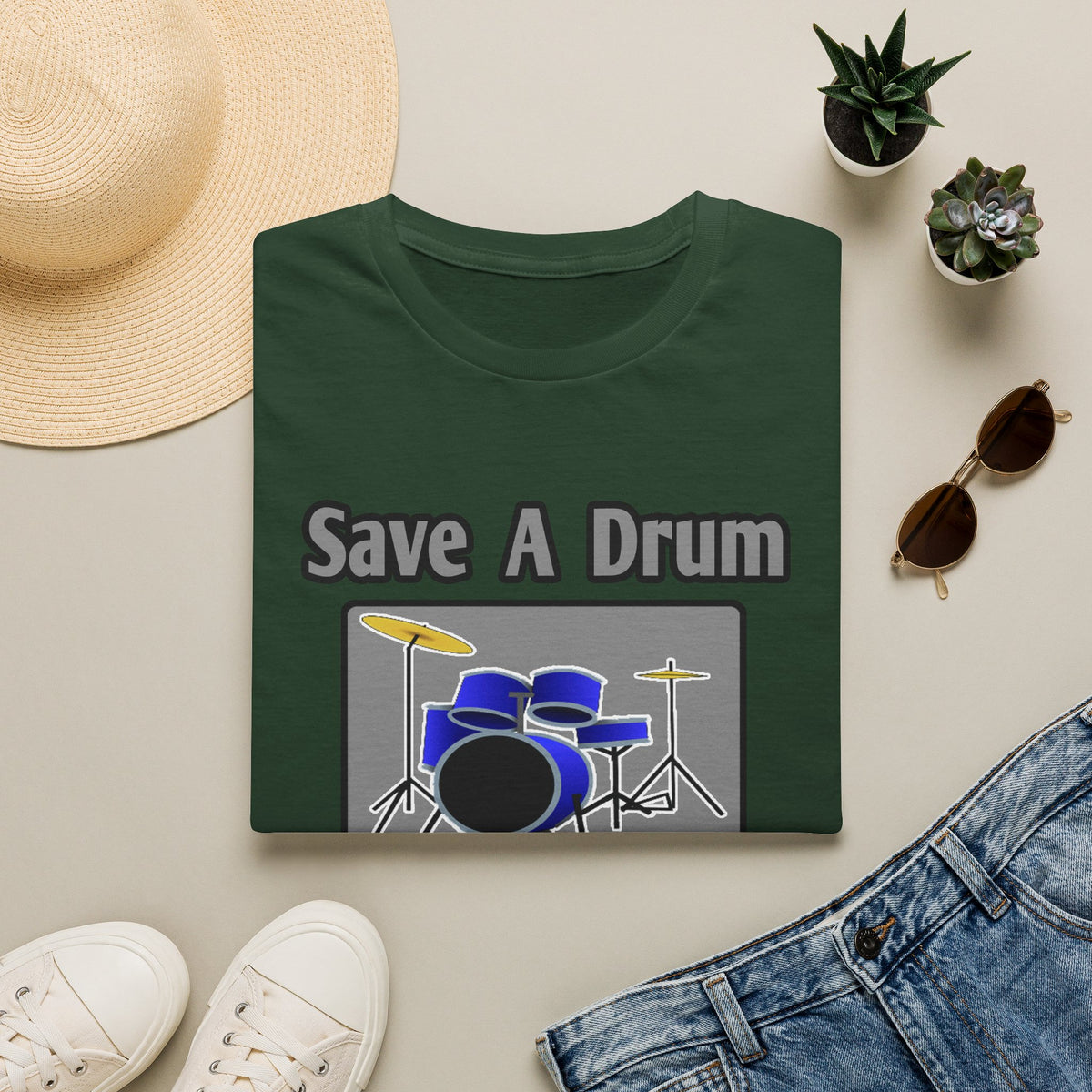 Save a Drum...Bang a Nurse - Unisex Softstyle T-Shirt