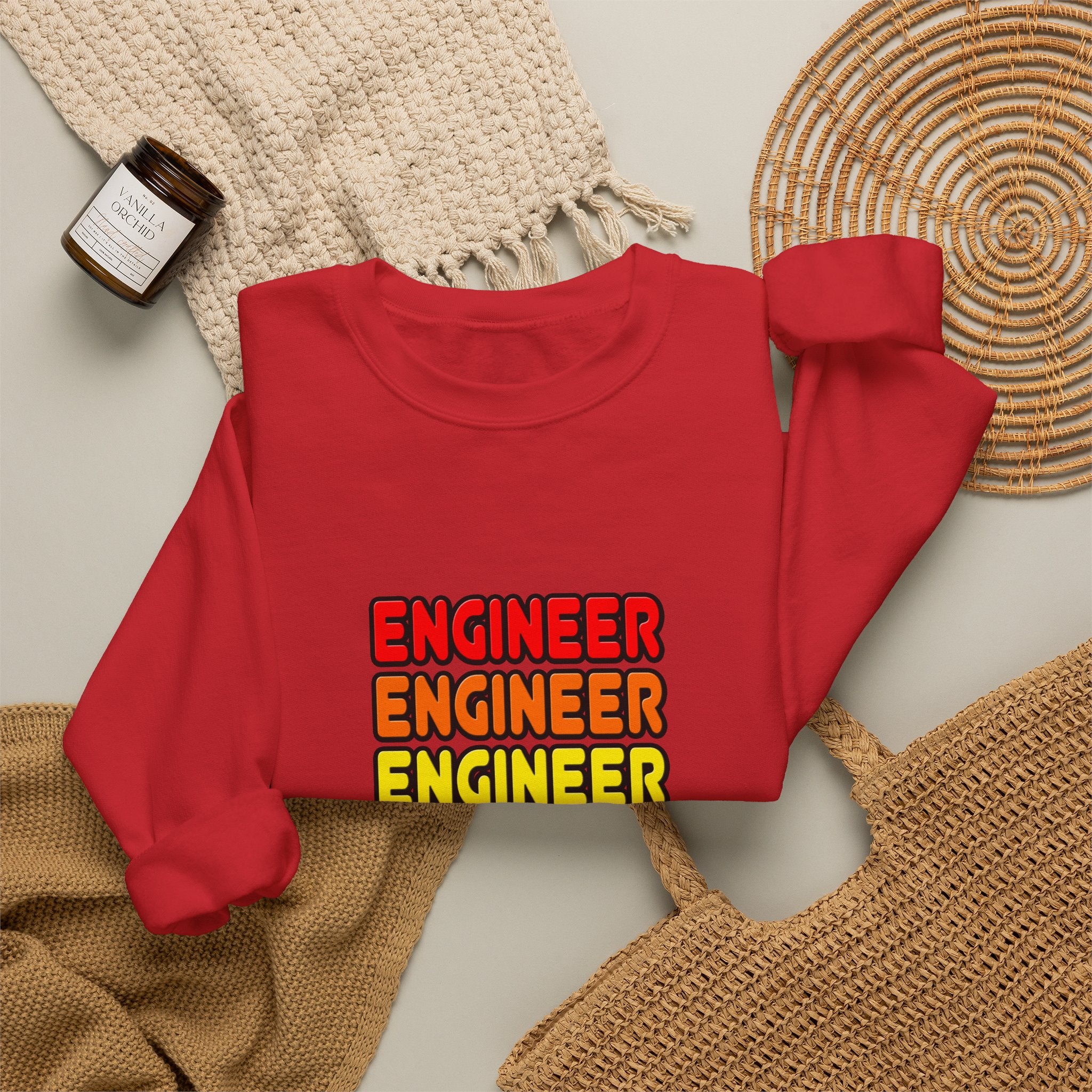 Rainbow Engineer - Unisex Heavy Blend™ Crewneck Sweatshirt