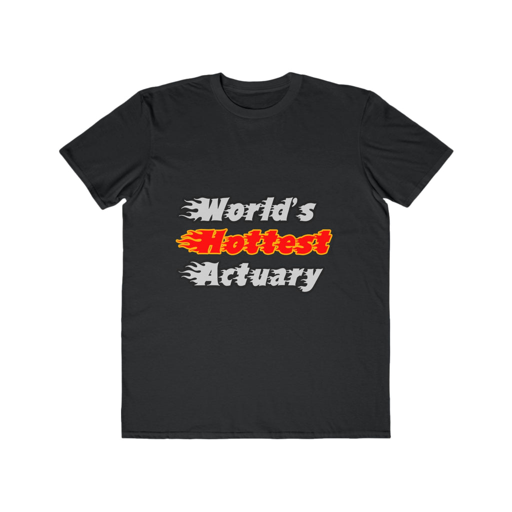 World's Hottest Actuary - Men's Lightweight Fashion Tee