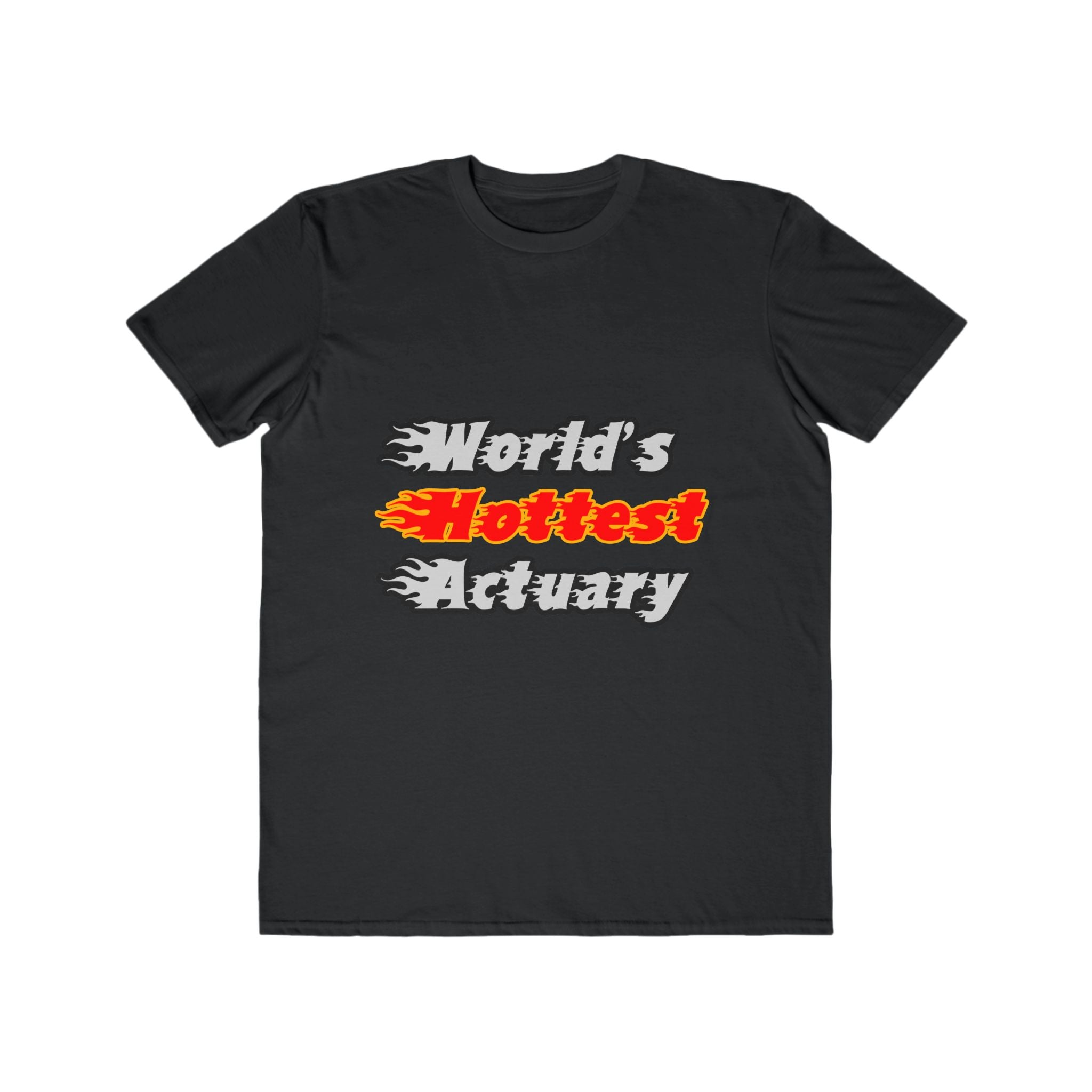 World's Hottest Actuary - Men's Lightweight Fashion Tee