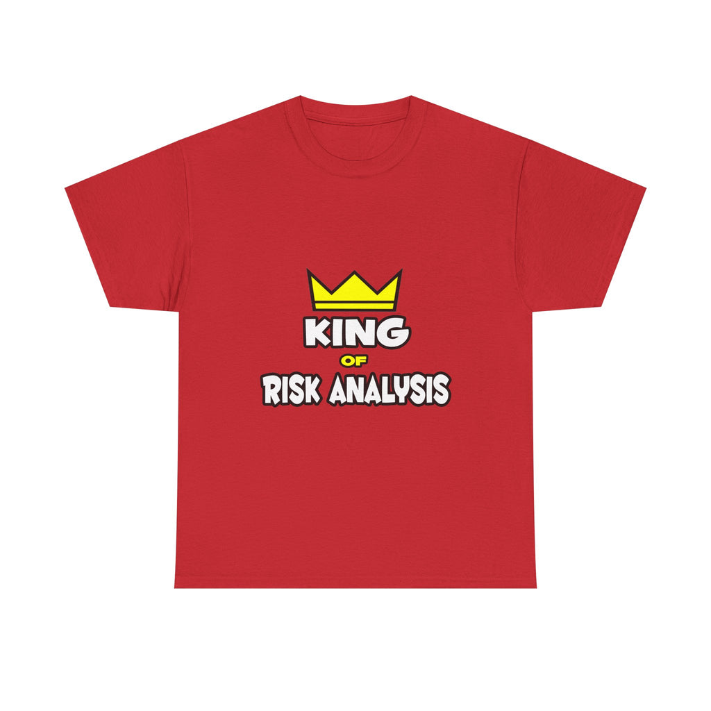 King of Risk Analysis - Unisex Heavy Cotton Tee