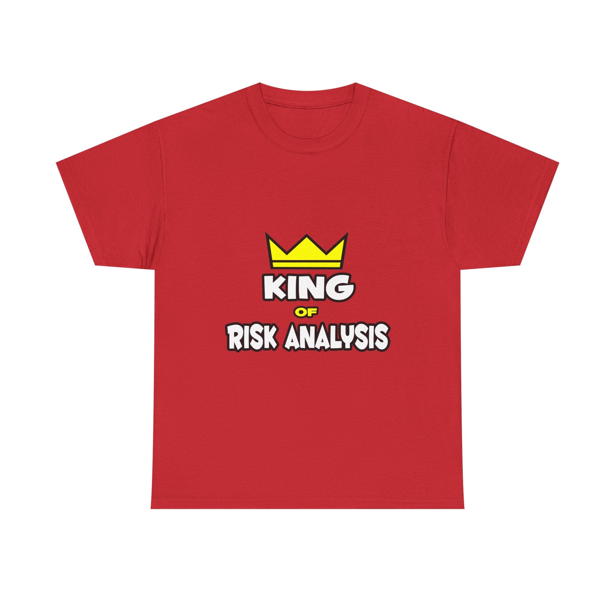 King of Risk Analysis - Unisex Heavy Cotton Tee