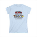 Nurse ... OMG WTF LOL - Women's Softstyle Tee