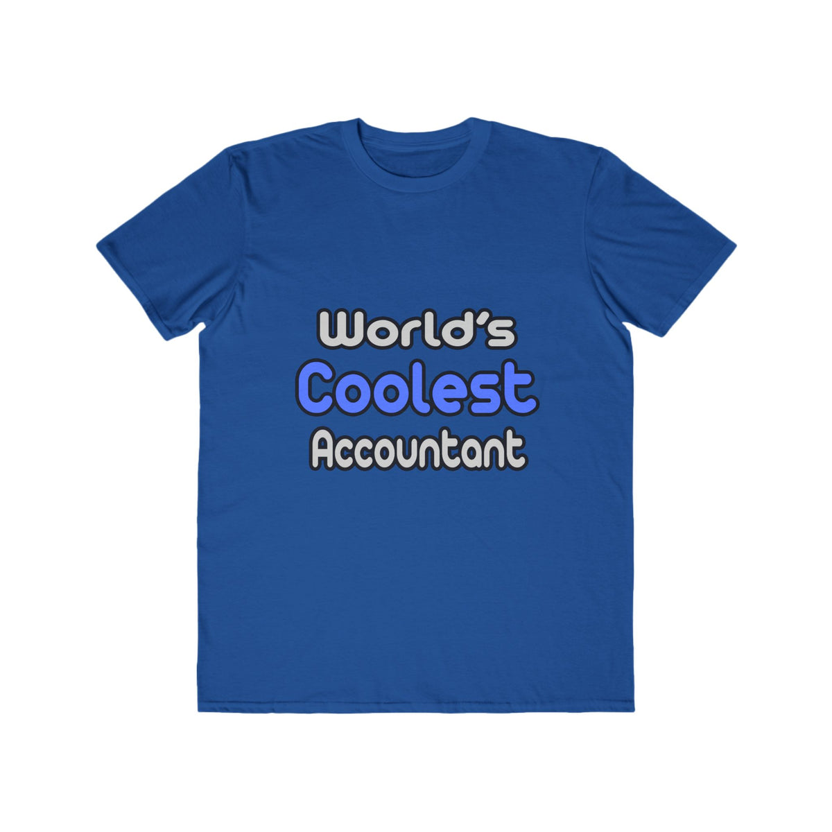 World's Coolest Accountant - Men's Lightweight Fashion Tee