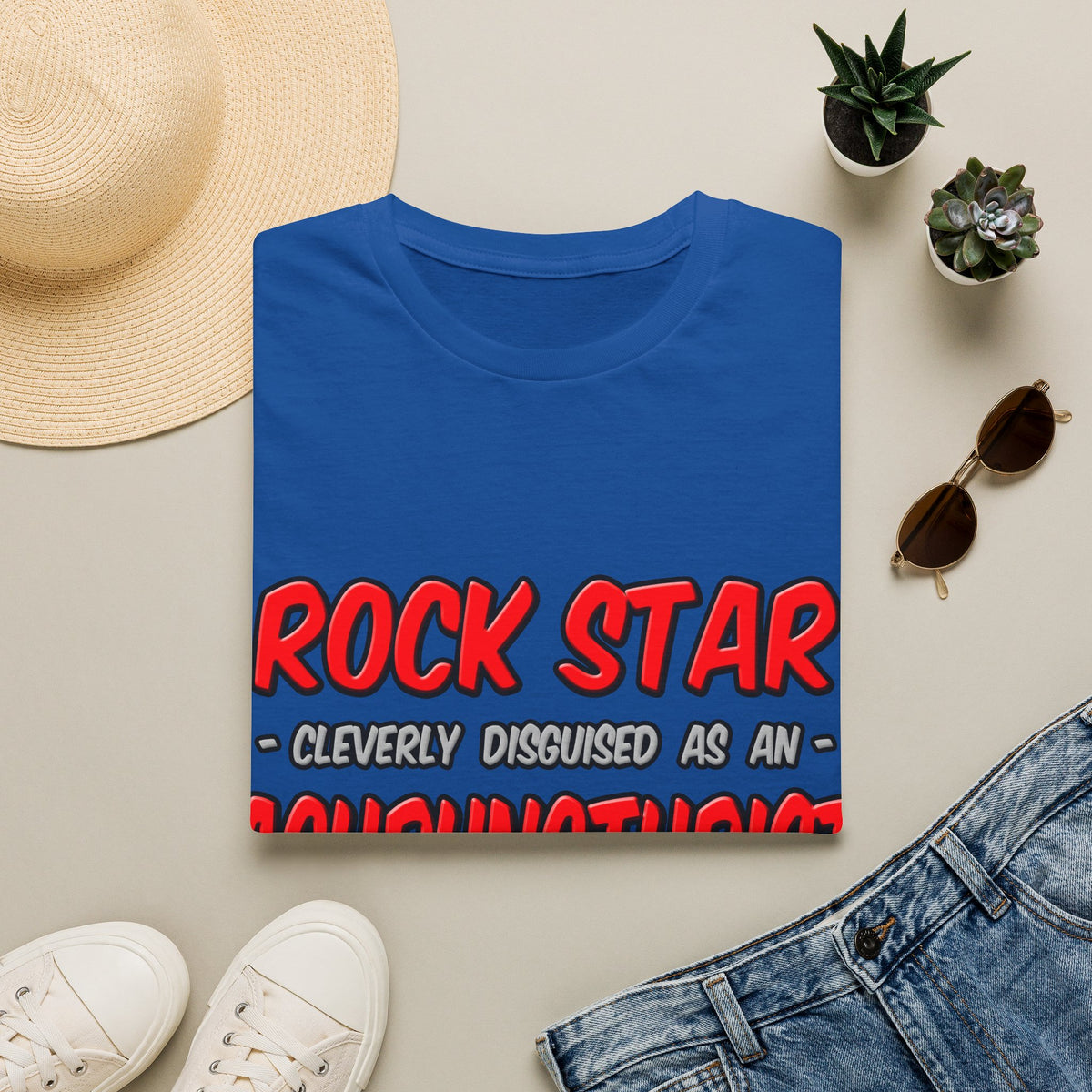 Rock Star .. Acupuncturist - Unisex Softstyle T-Shirt