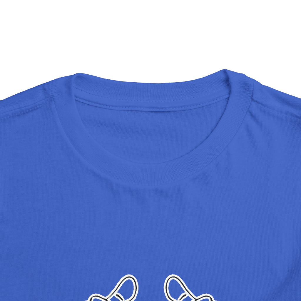 Two Thumbs and Loves Being an Anthropologist - Toddler Short Sleeve Tee