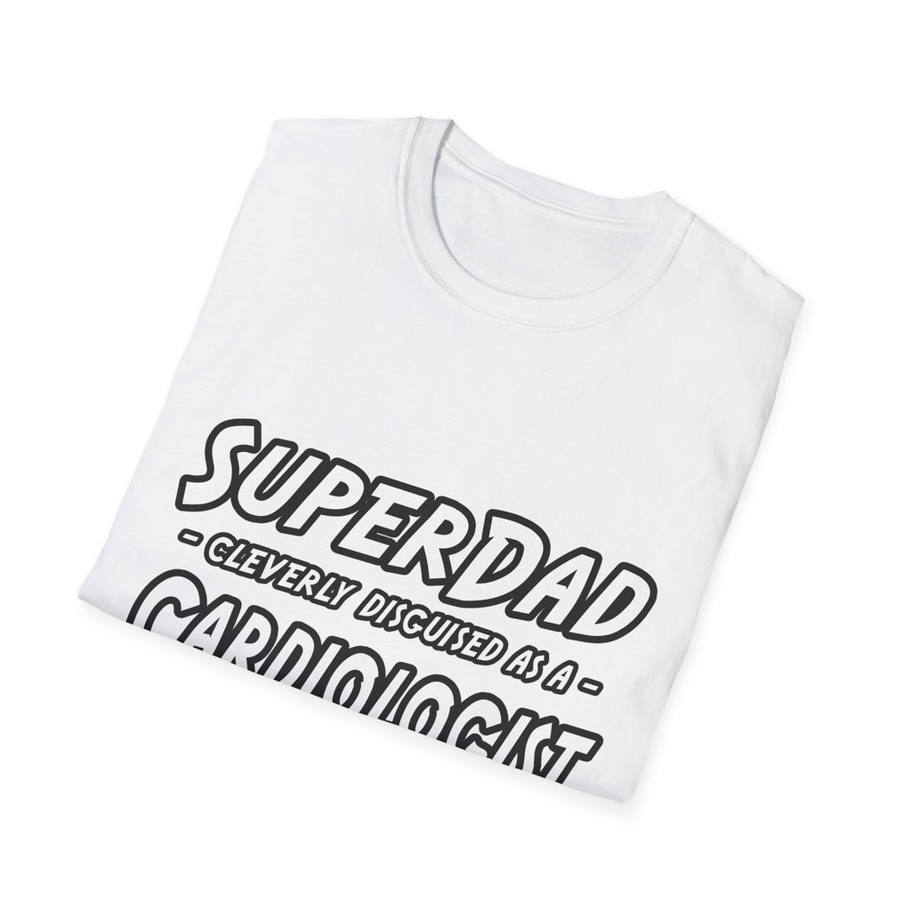SuperDad...Cardiologist - Unisex Softstyle T-Shirt