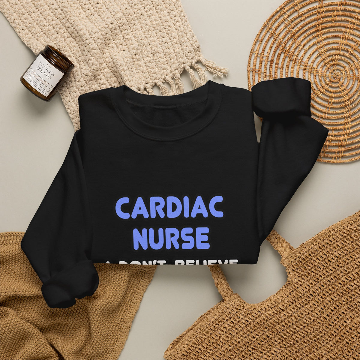 Miracles and Cardiac Nurses - Unisex Heavy Blend™ Crewneck Sweatshirt