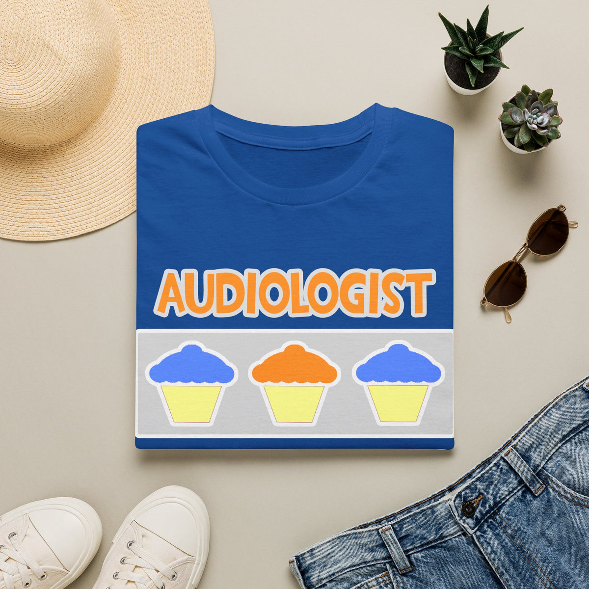 Audiologist ... Will Work For Cupcakes - Unisex Softstyle T-Shirt