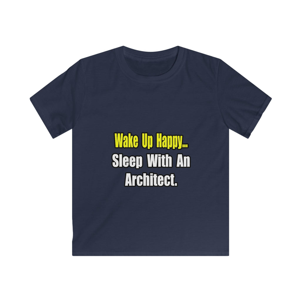 Sleep With an Architect - Kids Softstyle Tee
