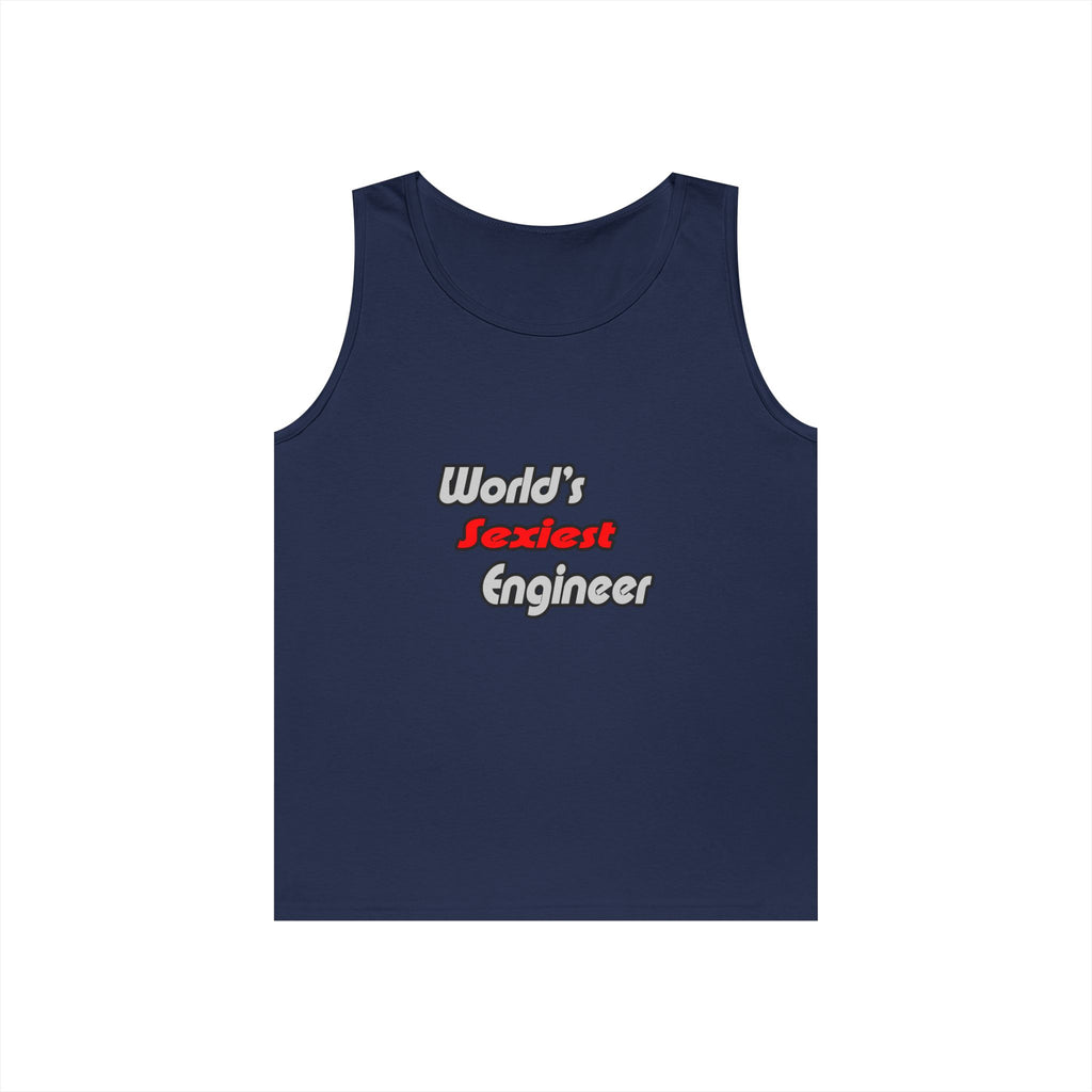 World's Sexiest Engineer - Unisex Heavy Cotton Tank Top