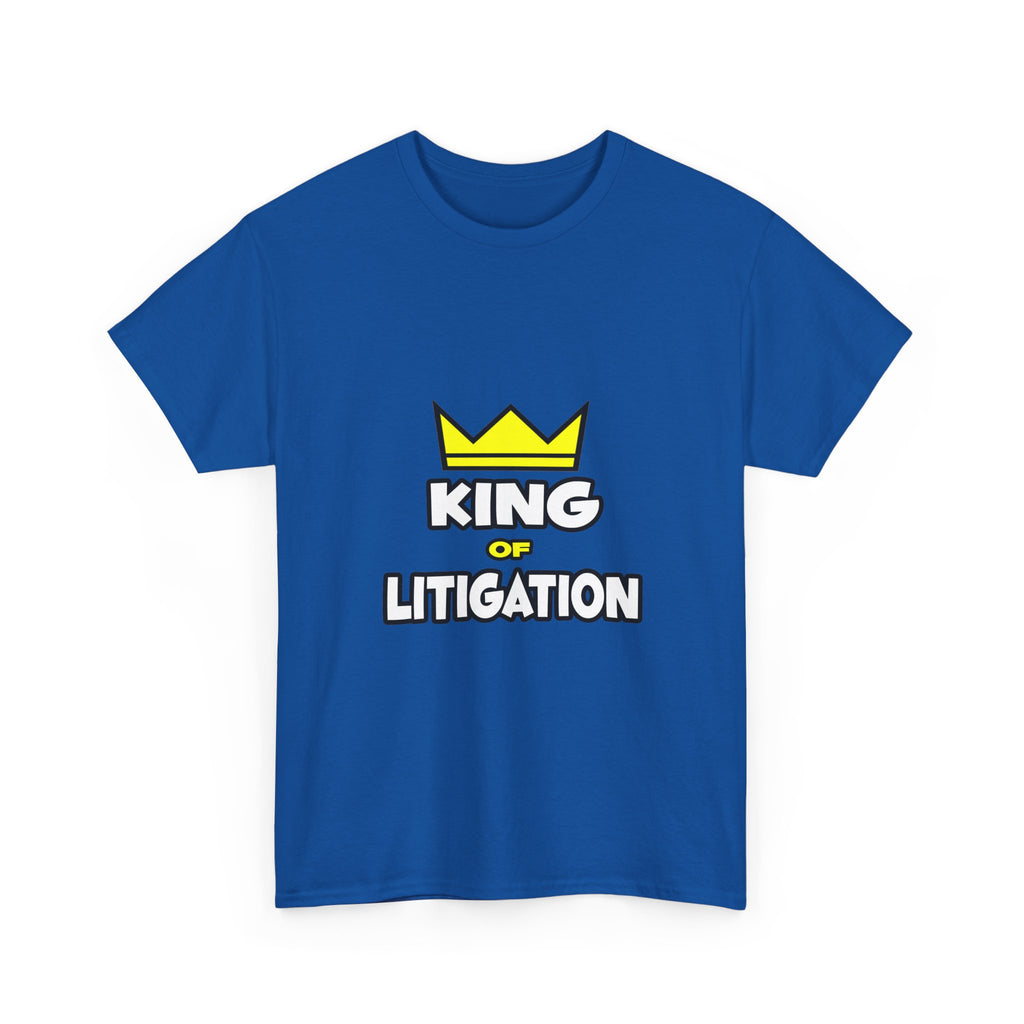 King of Litigation - Unisex Heavy Cotton Tee