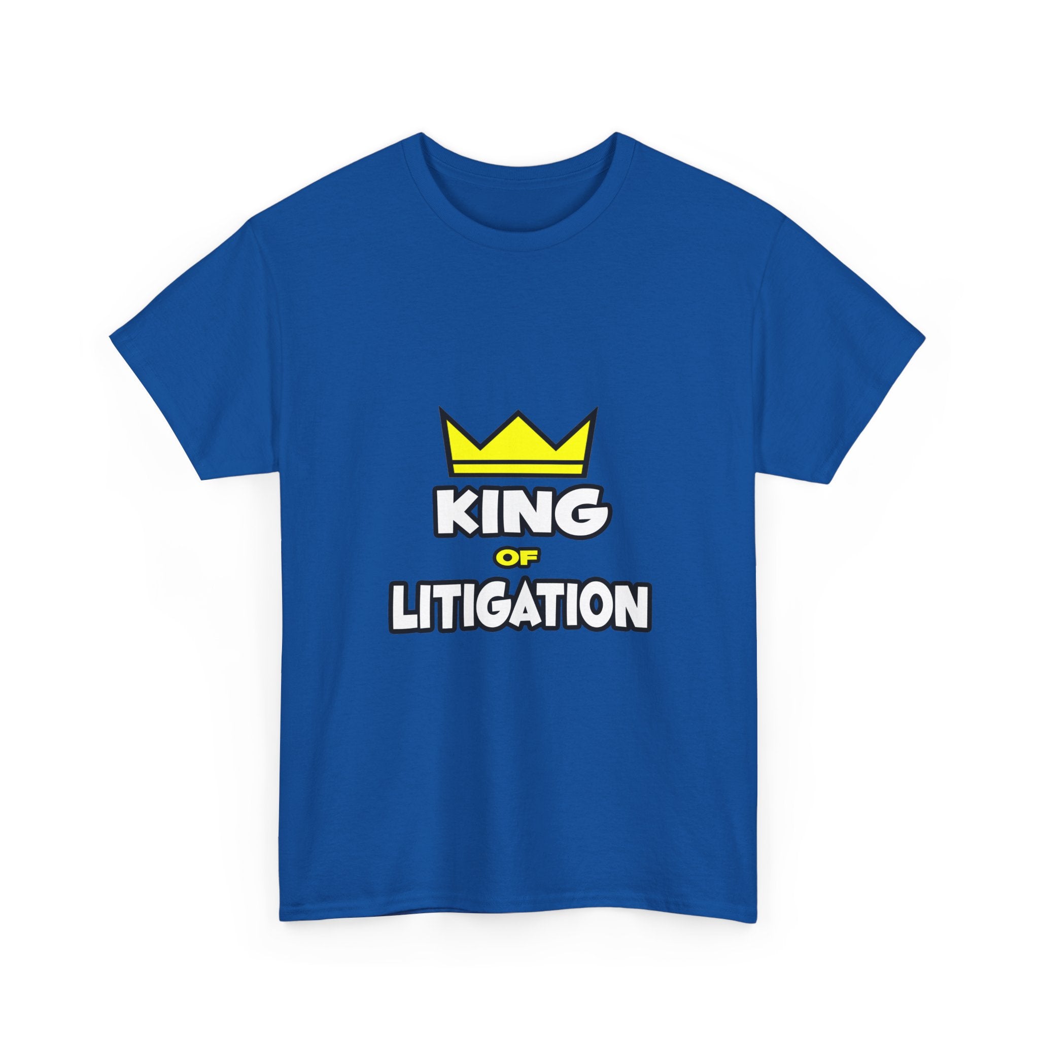 King of Litigation - Unisex Heavy Cotton Tee
