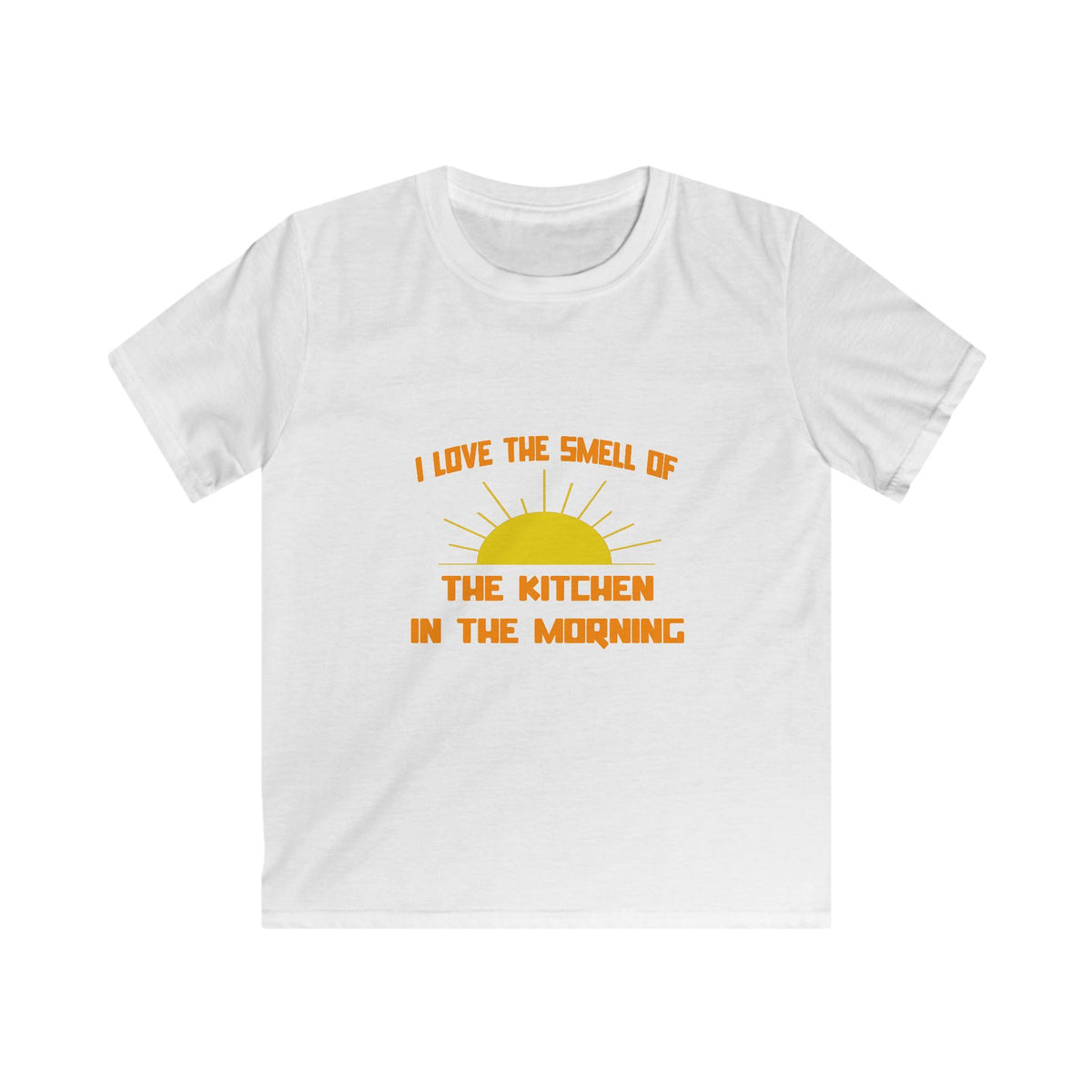 Smell of The Kitchen in the Morning - Kids Softstyle Tee