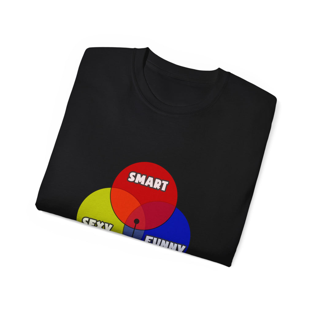 Venn Diagram .. Engineers - Unisex Ultra Cotton Tee