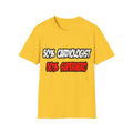 Half Cardiologist...Half Superhero - Unisex Softstyle T-Shirt