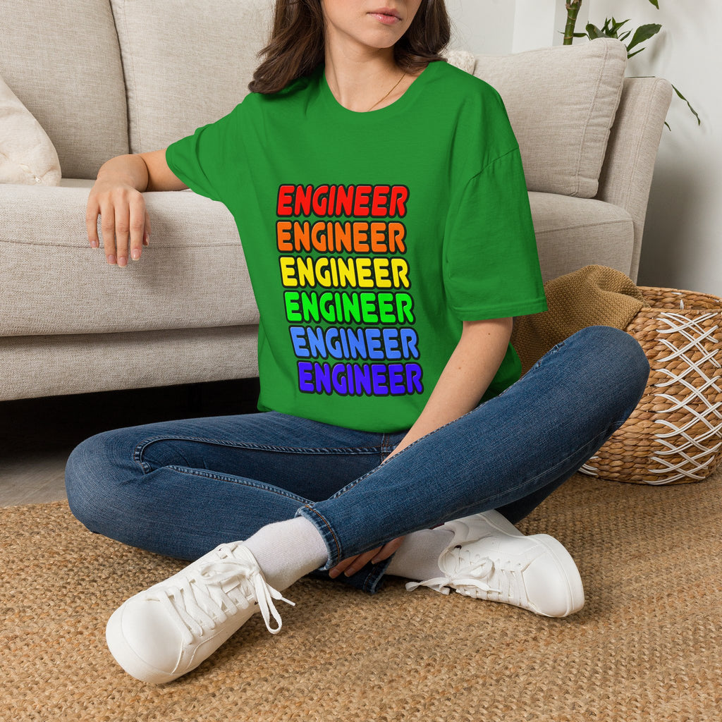 Rainbow Engineer - Unisex Softstyle T-Shirt