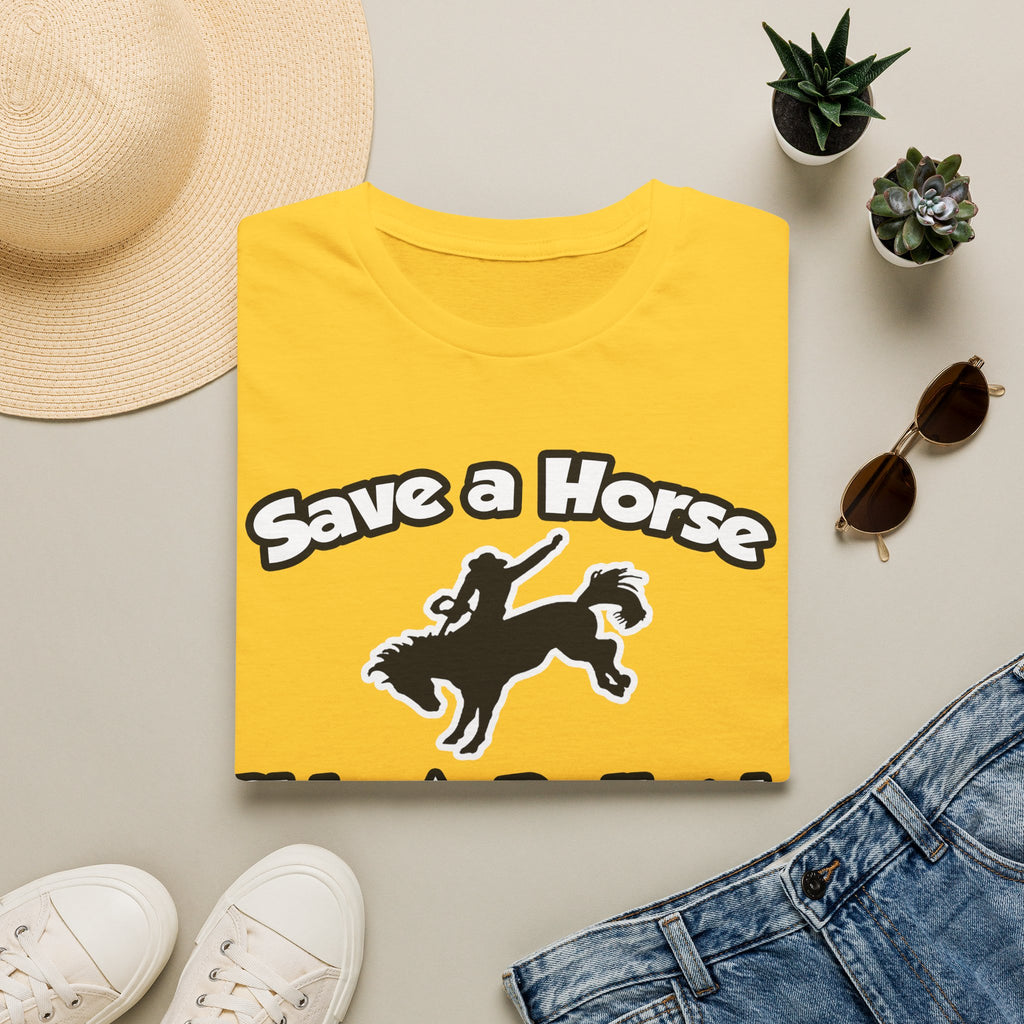 Save a Horse, Ride a Pediatric Nurse - Unisex Softstyle T-Shirt
