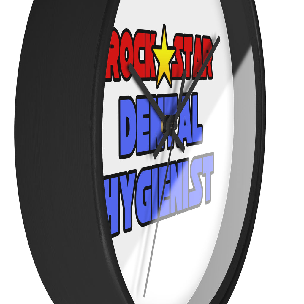 Rock Star Dental Hygienist - Wall Clock