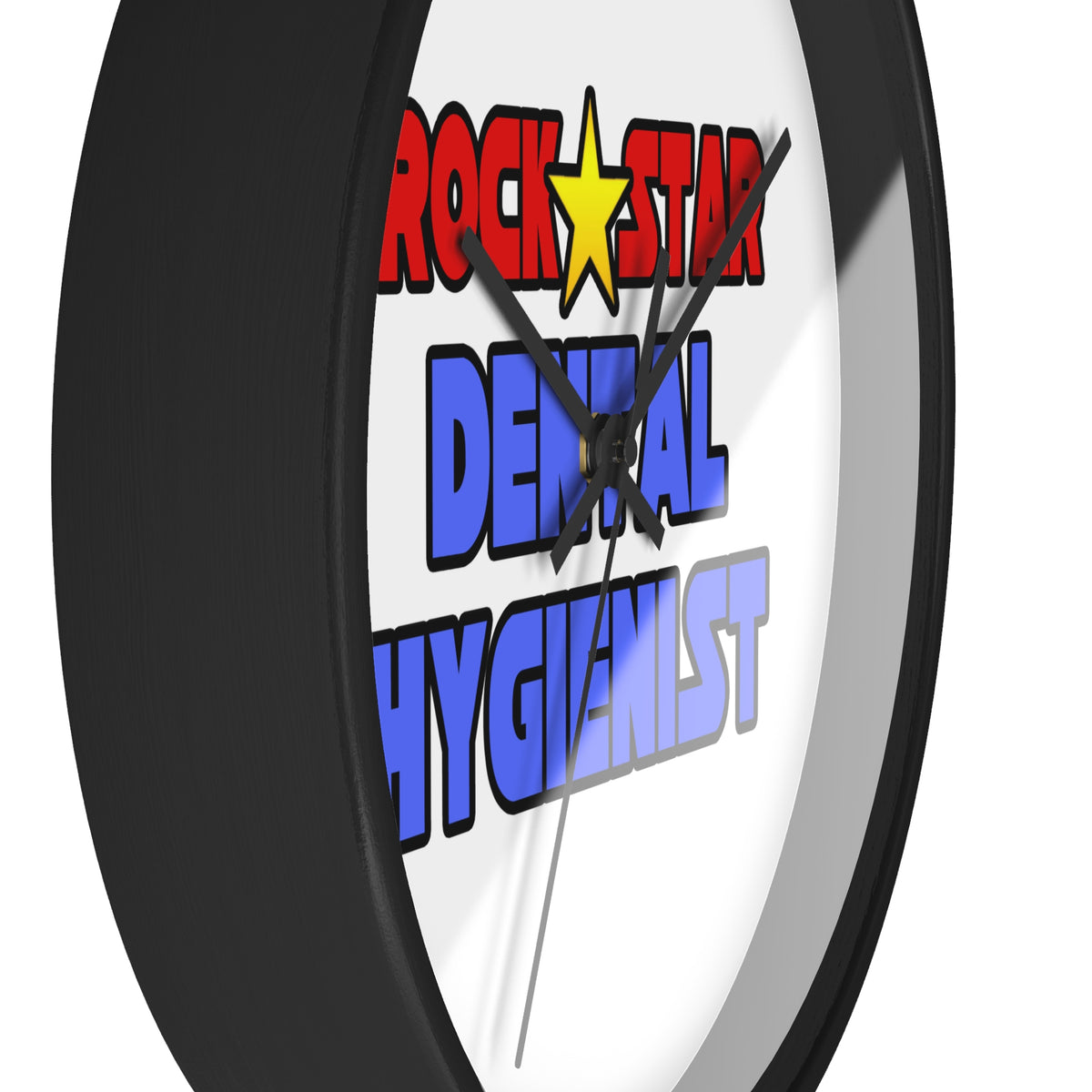 Rock Star Dental Hygienist - Wall Clock