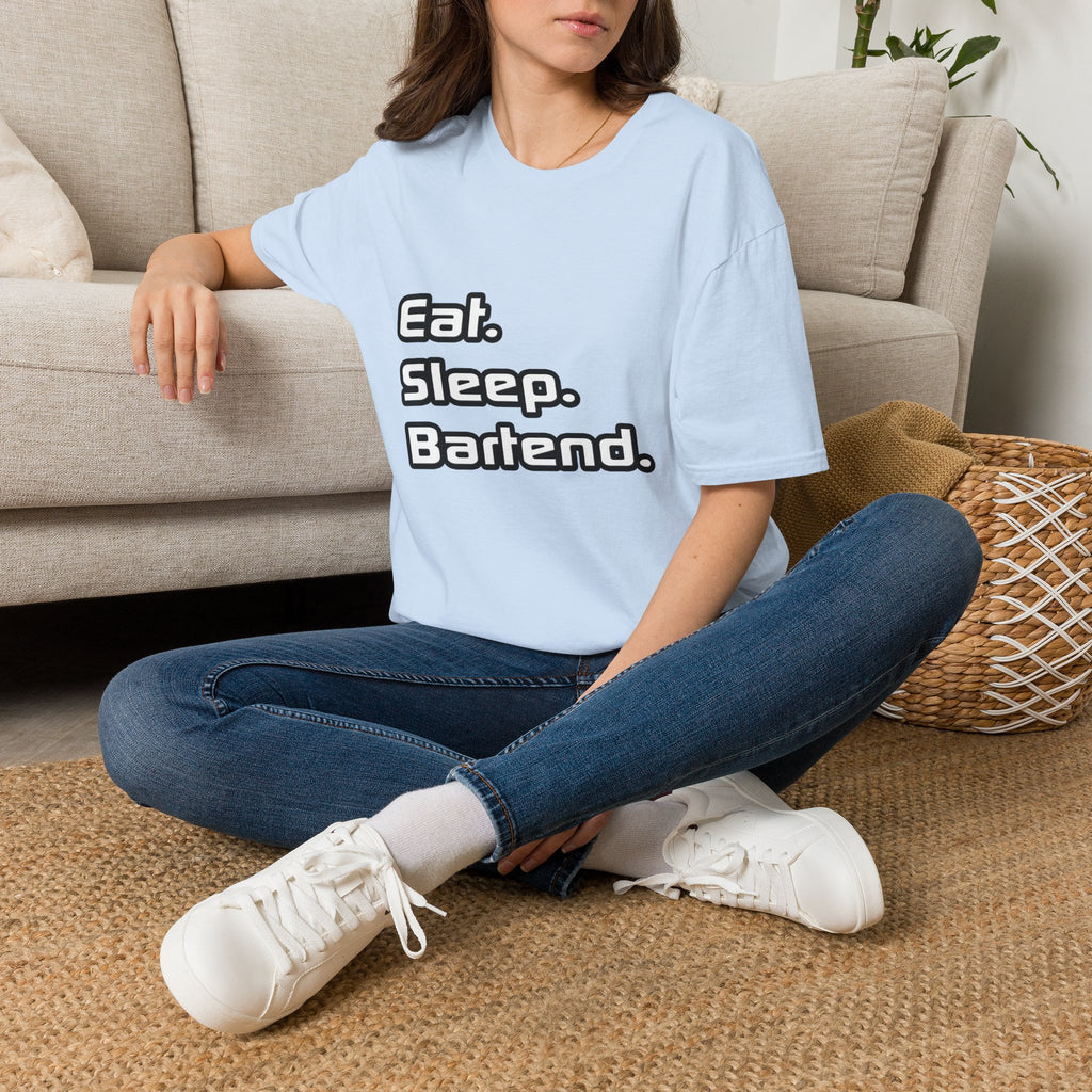 Eat. Sleep. Bartend - Unisex Softstyle T-Shirt