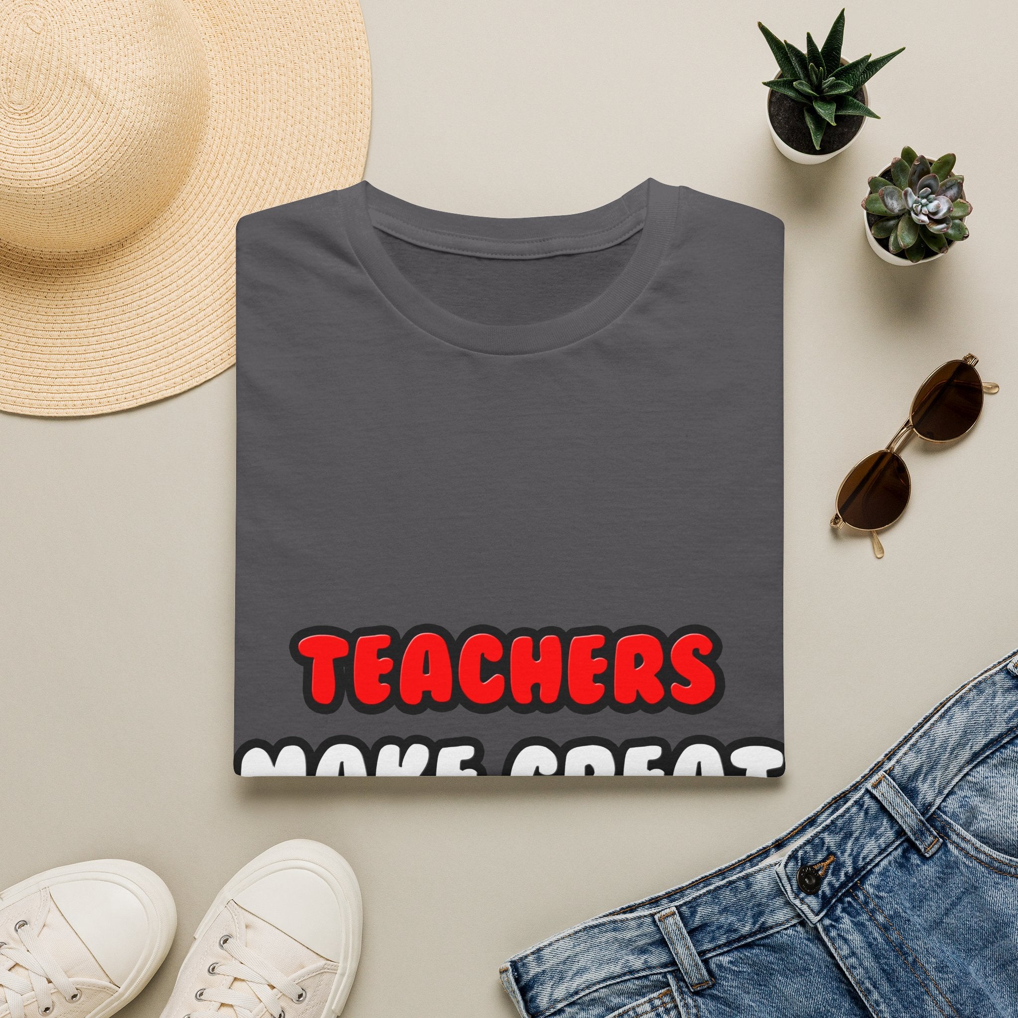 Teachers Make Great Lovers - Unisex Softstyle T-Shirt