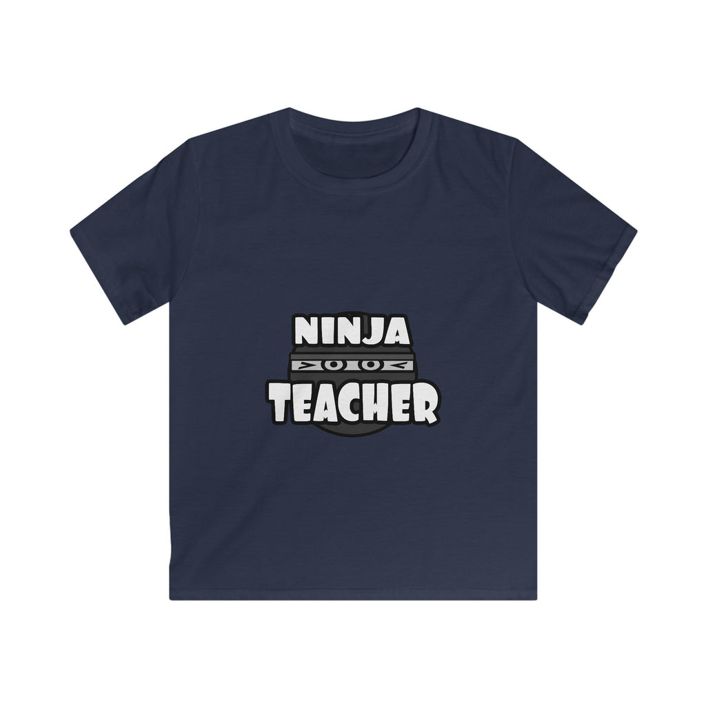 Ninja Teacher - Kids Softstyle Tee