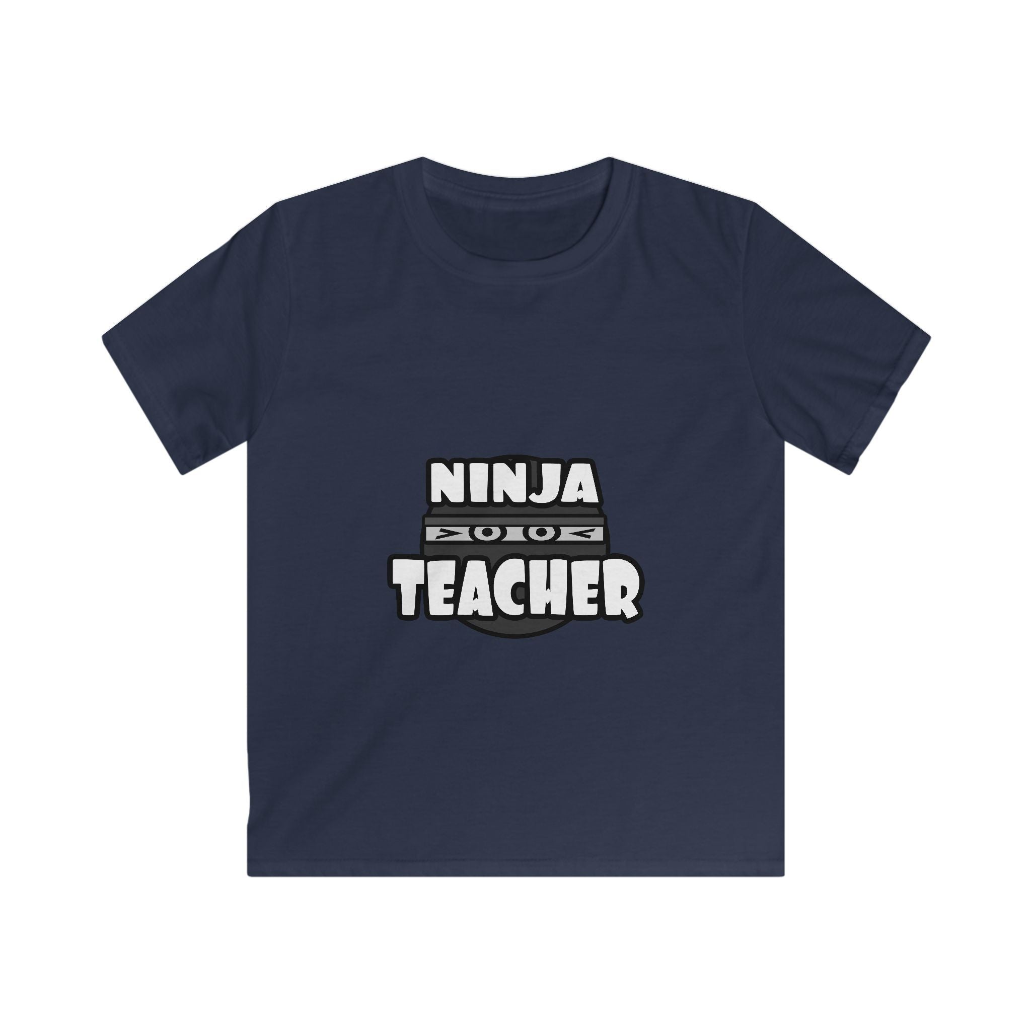 Ninja Teacher - Kids Softstyle Tee
